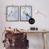 Stupell Industries Heron Birds Standing Blue Sky Black Framed Floater Canvas Wall Art - 3 of 4