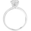 Pompeii3 2Ct Asscher Solitaire Moissanite Engagement Ring in White Yellow or Rose Gold - 2 of 4