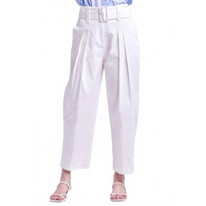 Women's High Waist Belted Wide Leg Pants - 2.7 AUGUST APPAREL - 1 of 2
