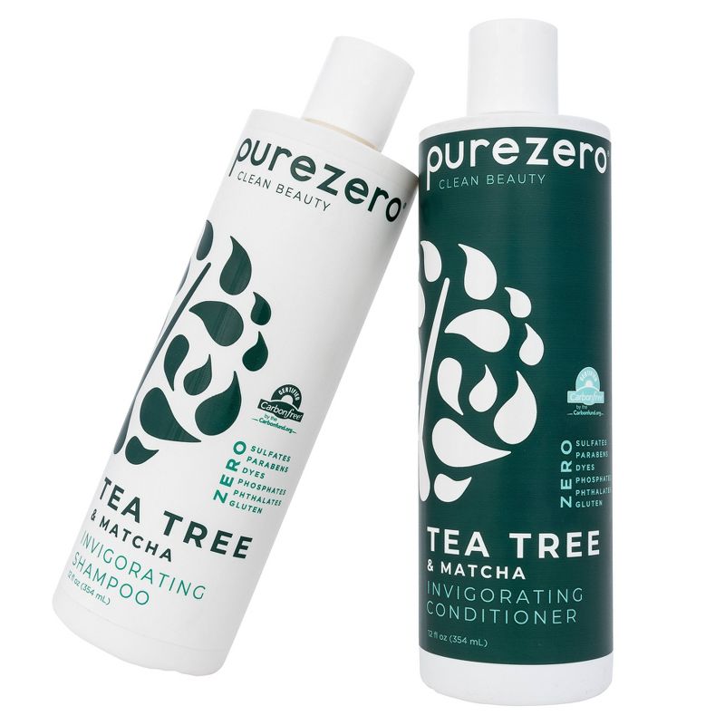 Purezero Tea Tree &#38; Matcha Shampoo - 12 fl oz, 4 of 6
