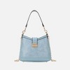MKF Collection Pilar Vegan Leather Women’s Shoulder Bag by Mia K - Denim - 2 of 4