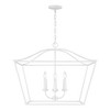 Capital Lighting Grady 4 - Light Pendant in  Textured White - 4 of 4