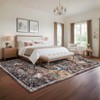 Washable Medallion Area Rugs Ultra-Soft Vintage Printed Floor Mats - 4 of 4