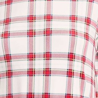 Cream/Plaid