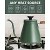 Itopfox Gooseneck Kettle with Thermometer for Pour Over Coffee & Tea Stainless Steel Durable 3-Layer Base Precision Spout, All Stove Tops Compatible - 4 of 4