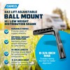 Camco EAZ Lift 14 x 5.75 x 8.75 in. RV Weight Distribution Steel Shan w/Powder Coated Finish for Automobile Chassis Body & Suspension Lift Kits, Black - 2 of 4