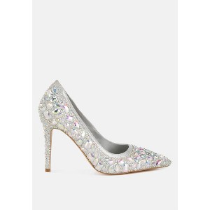 Iceout Diamante & Rhinestone Embellishments Pumps Women - 1 of 4