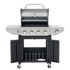 Cesicia Grill 4 Burner Barbecue Grill, Stainless Steel Gas Grill with Side Burner, Garden Barbecue Grill - 4 of 4