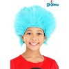 HalloweenCostumes.com    Dr. Seuss Thing 1 & Thing 2 Plush Costume Wig for Kids, Blue - 4 of 4