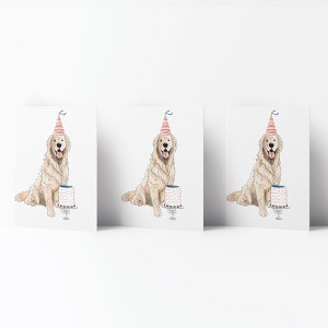 Birthday Greeting Cards "Golden Party" by Ramus & Co - 1 of 4