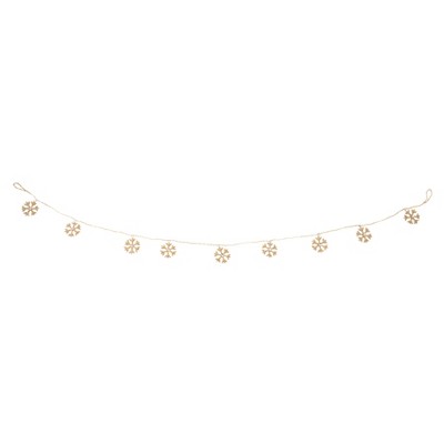 Gallerie II Beaded Snowflake Garland