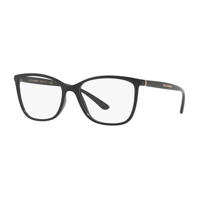 Dolce & Gabbana DG 5026 501 Womens Rectangle Eyeglasses Black 54mm