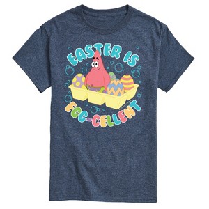 Men's - SpongeBob Squarepants - Easter Is Egg-cellent Patrick Short Sleeve Graphic T-Shirt - 1 of 4