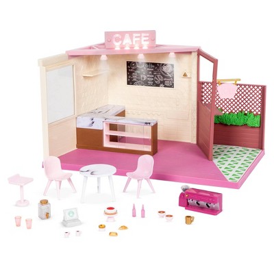 Lori Dolls Local Café & Terrace - Café Playset for 6" Dolls