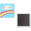 Paper Junkie 6-Pack Magnetic Notepads To-do & Extra 6-Piece Magnets, Positive Quotes, Great for Fridge Locker - 3 of 4