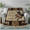 Wikineon German Shepherd Dog Flannel Fleece Throw Blanket Soft German Shepherd Dog Blanket For Bed Couch,130cmx150cm - 3 of 4