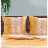 Greenland Home Fashions Mykonos Gold Sham, 20x26 Inches - 4 of 4