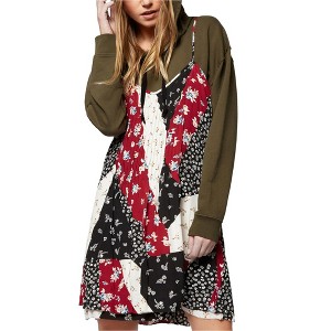 Sanctuary Clothing Womens Spring Fling Printed Floral Slip Dress - 1 of 1