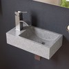ALFI  AB1258-BN Brushed Nickel Square Body Curved Spout Single Lever Bathroom Faucet - 4 of 4
