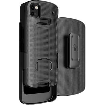 Nakedcellphone Combo for Zebra TC53 / TC58 Mobile Computer Scanner - Slim Case with Stand and Belt Clip Holster