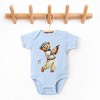The Juniper Shop Watercolor Golf Bear Baby Short Sleeve Bodysuit - 2 of 4