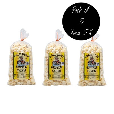 Gold Dust 2.5 oz Kettle Corn - Pack of 3