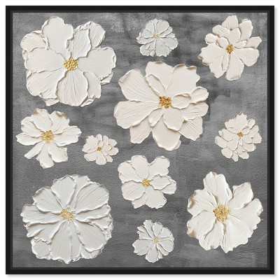 Art Remedy Anita Bloom II Chic Farmhouse Wall Art Framed