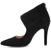 Journee Collection Womens Junniper Back Heel Zip High Stiletto Pointed Toe Pumps - 2 of 4