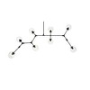 Elegant Lighting Cavoli 8 - Light Chandelier in  Black - 2 of 4
