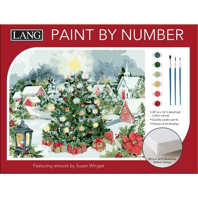 Lang 28pc Butterflies Paint By Number Kit : Target