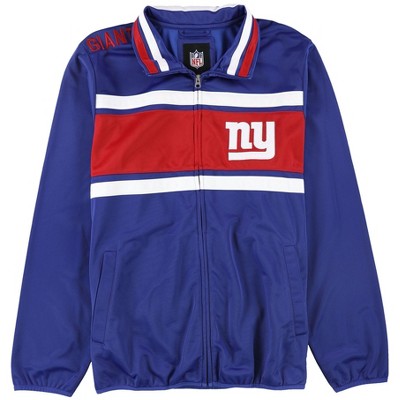 NFL Mens NY Giants Track Jacket