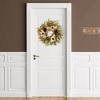 Northlight Sunflowers and Pumpkins Artificial Fall Harvest Wreath - 28" - Unlit - 3 of 4