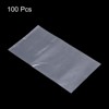 Unique Bargains Ultra-tough Transparent Tear-resistant Dust-proof Packaging Bags 100 Pcs - 3 of 3
