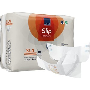 Abena Slip, Premium Incontinence Briefs, Level 4 Maximum Absorbency (Small To Extra Large Sizes) - 1 of 3