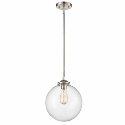 Beacon - 1 Light Stem Hung Mini Pendant In Industrial Style-11.38 Inches Tall and 10 Inches Wide