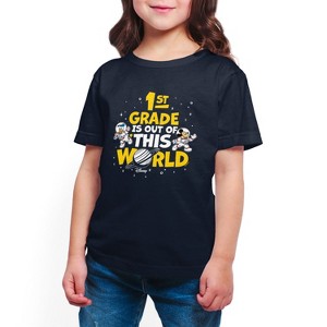 Boys' - Disney - 1st Grade Out Of This World Short Sleeve Graphic T-Shirt - 1 of 4
