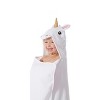 Kate Aurora Montauk Accents Complete 5 Piece Juvi Unicorns Themed Fabric Shower Curtain Bathroom Set - 4 of 4
