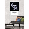 Trends International MLB Colorado Rockies - Logo 22 Unframed Wall Poster Prints - 2 of 4