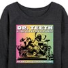 Women's - Disney - Dr. Teeth & The Electric Mayhem Band Lightweight French Terry Wide Neck Long Sleeve Shirt - 2 of 4