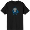 Batman Power Pose Men's Short Sleeve Shirt & Sleep Shorts Set - 2 of 4