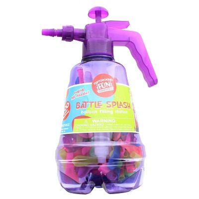 Anker Play Battle Splash Water Balloon Pump with 200 Balloons | Purple