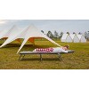 Vynxaria 5-Angle Adjustable Folding Camping Cot - Heavy Duty Outdoor Bed with Carry Bag - 2 of 4