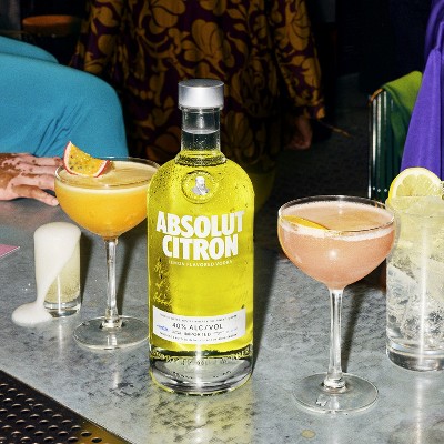 Absolut Citron Vodka - 750ml Bottle : Target