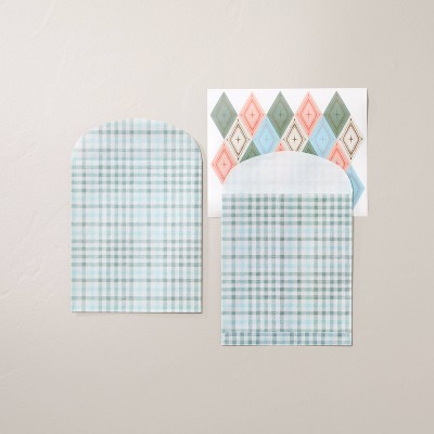 21ct Summer Plaid Paper Treat Bags - Hearth & Hand™ with Magnolia