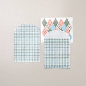 21ct Summer Plaid Paper Treat Bags - Hearth & Hand™ with Magnolia - 1 of 3
