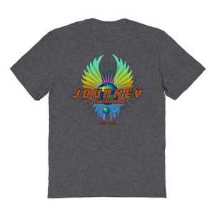 Journey Men's 50Th Anniversary Wings Short Sleeve Graphic Cotton T-Shirt - 1 of 1