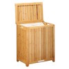 Oceanstar Spa-Style  Laundry Hamper - 2 of 4