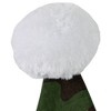 Northlight  Adult Camouflage Christmas Santa Hat  - One Size - Green and White - 4 of 4