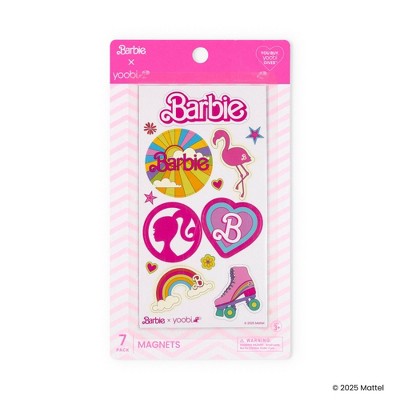 Yoobi Barbie 7pk Magnets