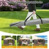 Garvee 12x12ft Pop-Up Gazebo Screen Tent,6-Sided Canopy Sun Shelter with Portable Carry Bag, Oxford Cloth for Patio, Lawn, and Backyard - 2 of 4